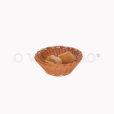 Cesto pão redondo polipropileno 21 x 7 cm