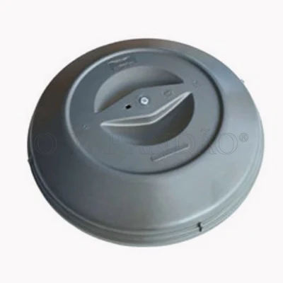 TAMPA/CUPULA P/PRATO 23 Cm PPM CINZA
