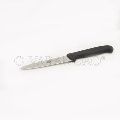 FACA CORTE LAMINA 12 CM CABO PRETO