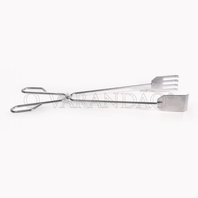 TENAZ/ PINÇA CHURRASCO INOX 45CM