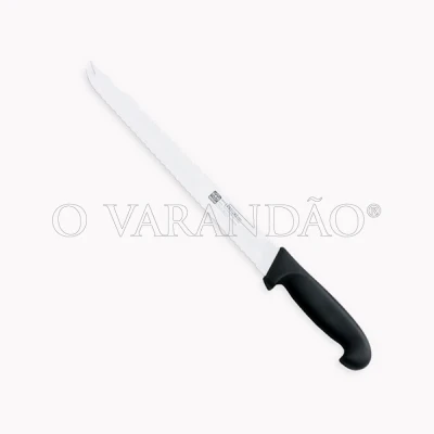 FACA P/ALIMENTOS CONGELADOS 26CM CABO PLAST.AMARELO