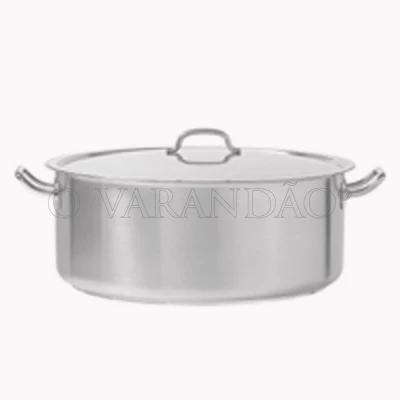 CAÇAROLA BAIXA INOX Nº40-20LT