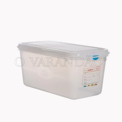 CAIXA HERMETICA PLASTICO GN 1/3-150-6LTS