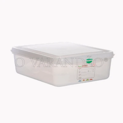 CAIXA HERMETICA PLASTICO GN 1/2-100-6,5LTS