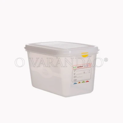 CAIXA HERMETICA PLASTICO GN 1/4-150-4,3LTS