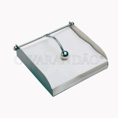 SUPORTE GUARDANAPOS INOX