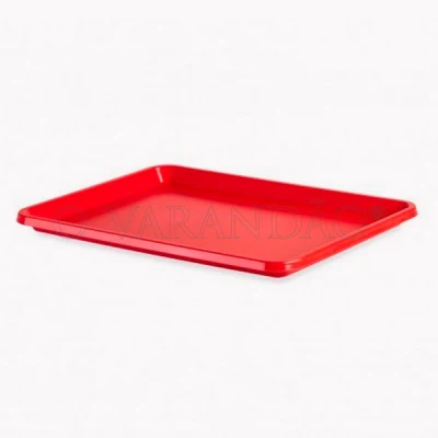 TABULEIRO PLÁSTICO ABS 26,5x36-VERMELHO