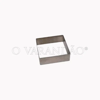 ARO QUADRADO INOX 6cmx6cmx4cm