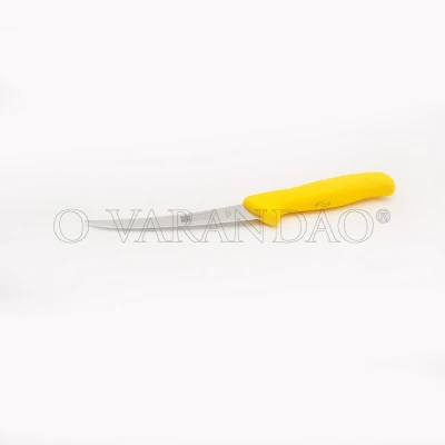 FACA DESOSSAR 15Cm CABO  PLAST.AMARELO