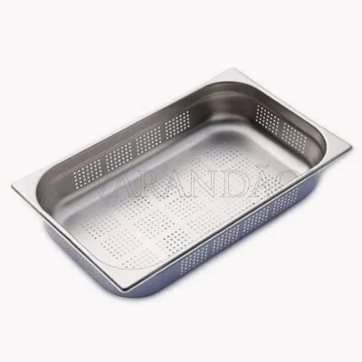 Container inox perfurado gn 1/1-100