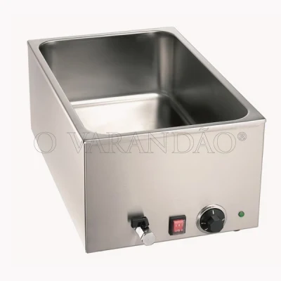 Banho maria p/bancada gn 1/1 c/torneira