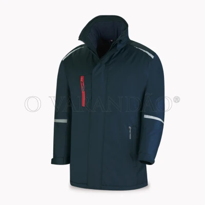 PARKA UNISEXO POLIESTER AZUL