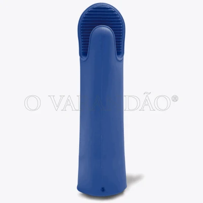 Luva silicone rugosa azul xl 45 cm (250º)