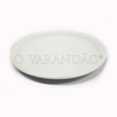 PRATO PORCELANA BRANCO 23 cm(2ª)