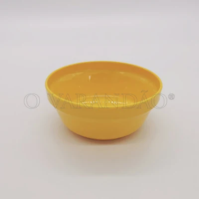 Tigela policarbonato 450ml amarelo (1002001)