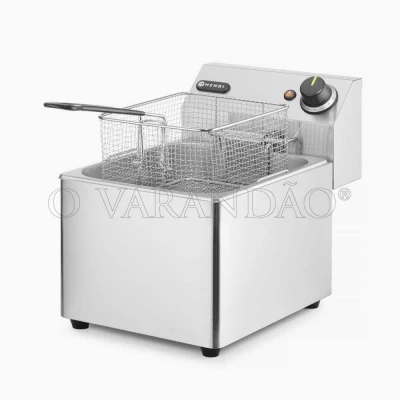 Fritadeira inox 8 lts