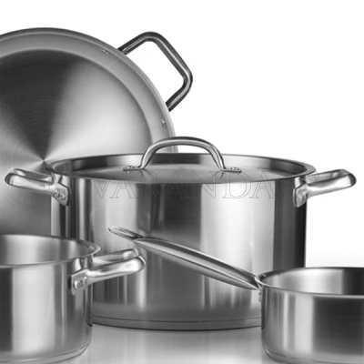 CAÇAROLA ALTA+TAMPA  INOX Nº32-14.4 LT