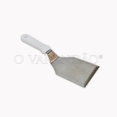 ESPATULA INOX CURVA HAMBURGUER 174x108CM CABO BRANCO